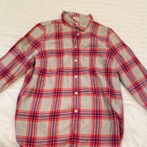 J Crew boys fit flannel
